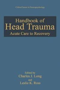 bokomslag Handbook of Head Trauma