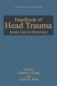 bokomslag Handbook of Head Trauma