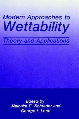 Modern Approaches to Wettability 1