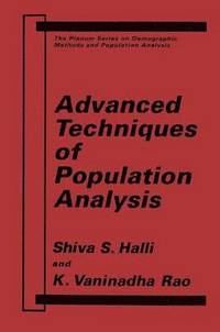 bokomslag Advanced Techniques of Population Analysis