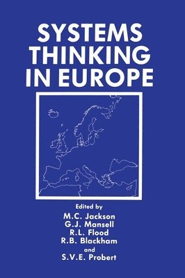 bokomslag Systems Thinking in Europe