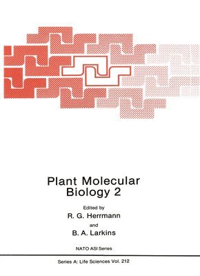NATO Advanced Study Institute on Plant M, R. G. Herrmann, B. Larkins - Plant Molecular Biology, Inbunden