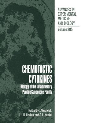 bokomslag Chemotactic Cytokines: Biology of the Inflammatory Peptide Supergene Family
