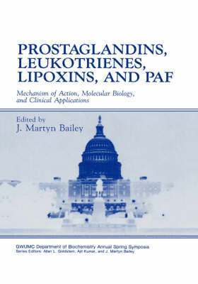 Prostaglandins, Leukotrienes, Lipoxins, and PAF 1