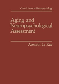 bokomslag Aging and Neuropsychological Assessment