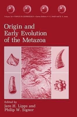 Jere H. Lipps, Philip W. Signor, Jere H Lipps, Philip W Signor - Origin and Early Evolution of the Metazoa, Inbunden