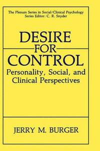 bokomslag Desire for Control