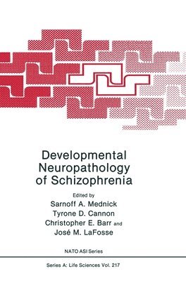 NATO Advanced Research Workshop on Devel, North Atlantic Treaty Organization, Sarnoff A. Mednick, etc. - Developmental Neuropathology of Schizophrenia, Inbunden