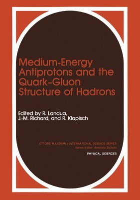 bokomslag Medium-Energy Antiprotons and the Quark--Gluon Structure of Hadrons