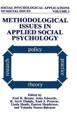 bokomslag Methodological Issues in Applied Social Psychology