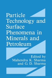 bokomslag Particle Technology and Surface Phenomena in Minerals and Petroleum