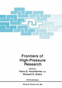 bokomslag Frontiers of High-Pressure Research