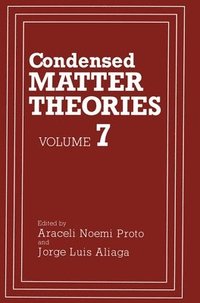 bokomslag Condensed Matter Theories: v. 7