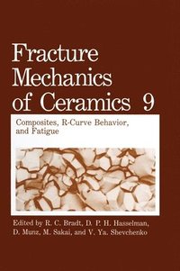 bokomslag Fracture Mechanics of Ceramics: v. 9 Composites, R-curve Behavior and Fatigue - First Half of the Proceedings of the Fifth International Symposium Held in Nagoya, Japan, July 15-17, 1991
