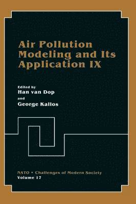 Air Pollution Modeling and Its Application IX 1