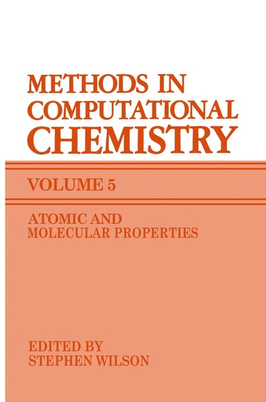 Stephen Wilson - Methods in Computational Chemistry, Inbunden