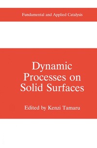 bokomslag Dynamic Processes on Solid Surfaces