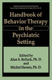 bokomslag Handbook of Behavior Therapy in the Psychiatric Setting