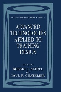 bokomslag Advanced Technologies Applied to Training Design