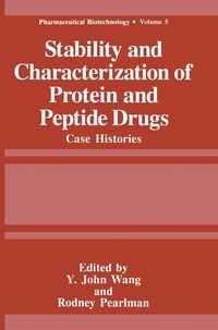 bokomslag Stability and Characterization of Protein and Peptide Drugs