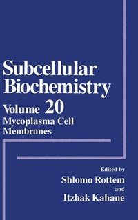 bokomslag Subcellular Biochemistry: v. 20 Mycoplasma Cell Membranes