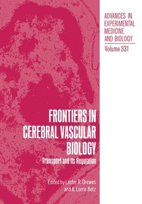 bokomslag Frontiers in Cerebral Vascular Biology