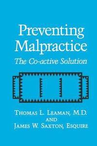 bokomslag Preventing Malpractice