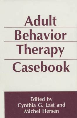 Adult Behavior Therapy Casebook 1
