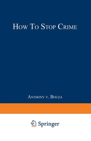 bokomslag How to Stop Crime