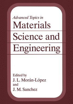 bokomslag Advanced Topics in Materials Science and Engineering