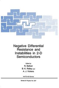 bokomslag Negative Differential Resistance and Instabilities in 2-D Semiconductors