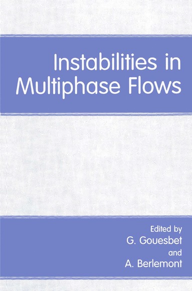 bokomslag Instabilities in Multiphase Flows
