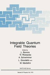 bokomslag Integrable Quantum Field Theories