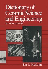 bokomslag Dictionary of Ceramic Science and Engineering