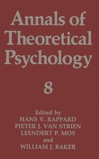 bokomslag Annals of Theoretical Psychology: v. 8