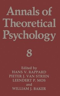 bokomslag Annals of Theoretical Psychology: Volume 8