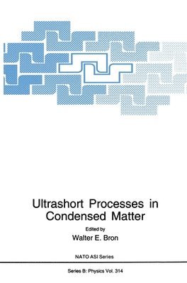 North Atlantic Treaty Organization, NATO Advanced Study Institute on Ultrash, NATO Advanced Study Institute on Ultrashort Processes in Condensed Matter, Walter E. Bron, Walter E Bron - Ultrashort Processes in Condensed Matter, Inbunden
