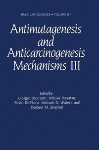 bokomslag Antimutagenesis and Anticarcinogenesis Mechanisms: 3rd Proceedings of the Third International Conference Held in Lucca, Italy, May 5-10, 1991