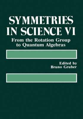 Symmetries in Science VI 1