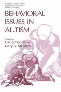 bokomslag Behavioral Issues in Autism
