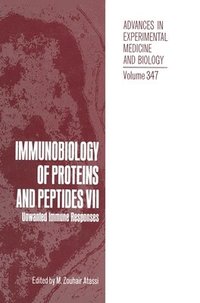 bokomslag Immunobiology of Proteins and Peptides VII: Proceedings of the Seventh International Symposium Held in Edmonton, Alberta, Canada, October 1-6, 1992