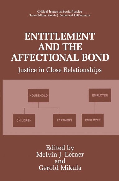 bokomslag Entitlement and the Affectional Bond