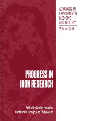 Chaim Hershko, Chiam Hershko, Chaim Hershko, etc. - Progress in Iron Research, Inbunden