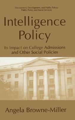 Intelligence Policy 1