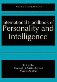bokomslag International Handbook of Personality and Intelligence