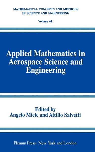 bokomslag Applied Mathematics in Aerospace Science and Engineering