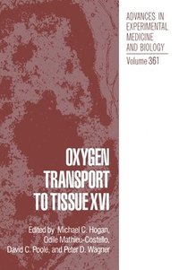 bokomslag Oxygen Transport to Tissue XVI: Proceedings of the 21st Annual Meeting of the International Society on Oxygen Transport to Tissue Held in San Diego, California, August 14-18, 1993