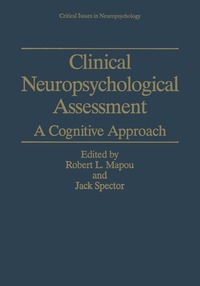 bokomslag Clinical Neuropsychological Assessment