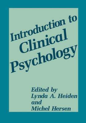 Introduction to Clinical Psychology 1
