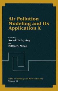 bokomslag Air Pollution Modeling and Its Application: No. 10